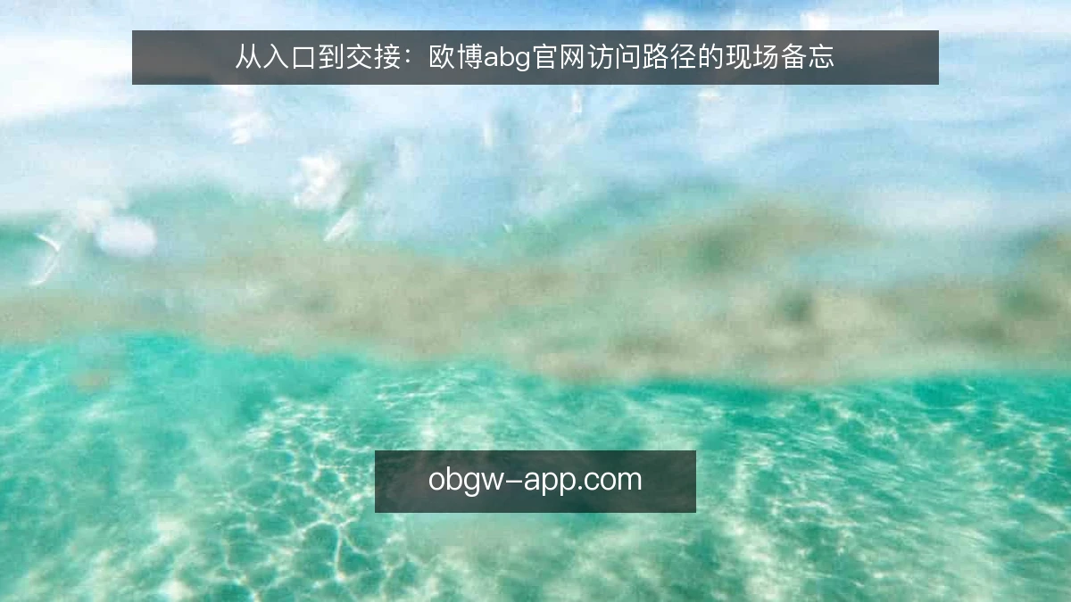 从入口到交接：欧博abg官网访问路径的现场备忘
